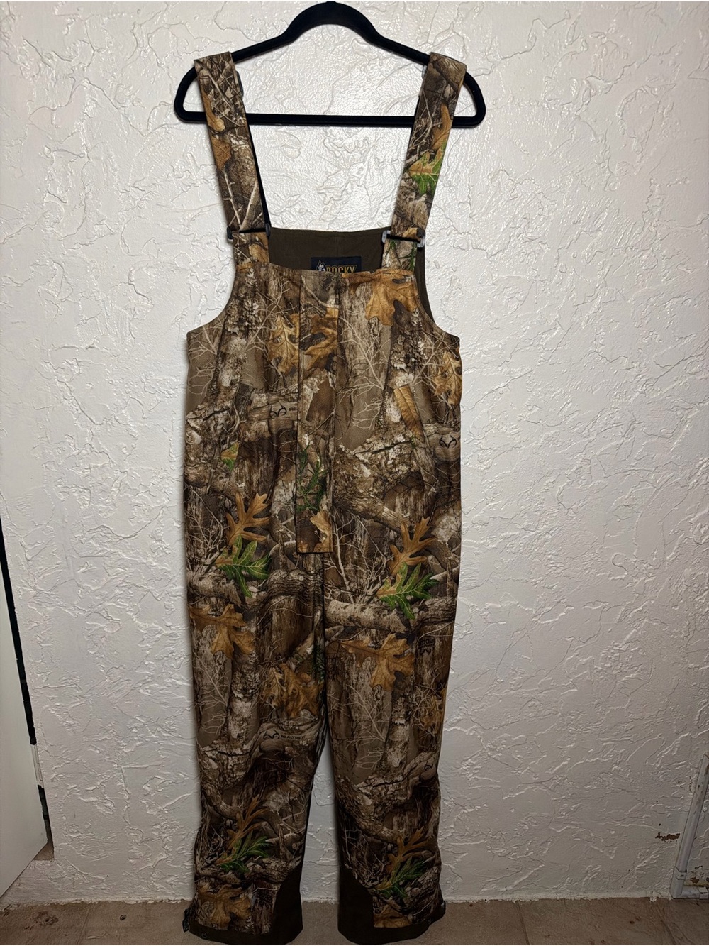 Rocky Realtree Camo Bib Overalls - Brown/Green